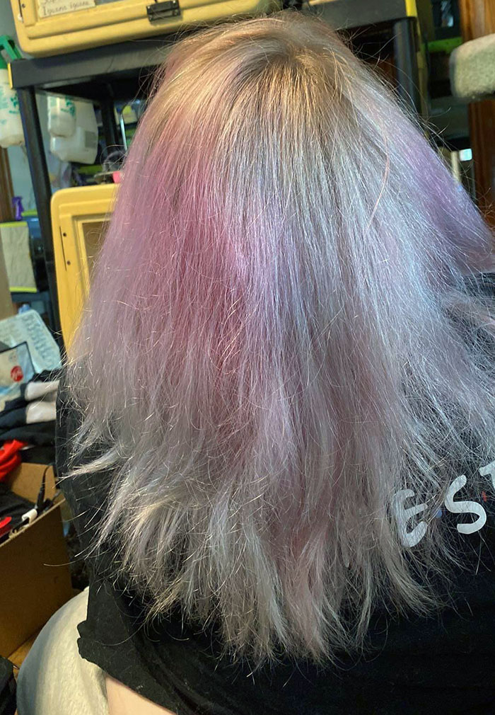 Bad Salon Dye Job. This Is How I Left The Salon