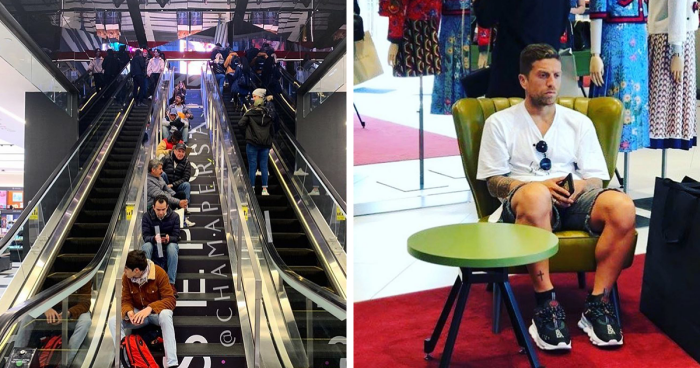 72 Men Captured Having The Most Miserable Time While Shopping (New Pics)