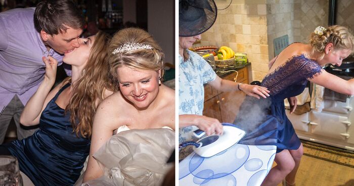 25 Unfiltered Wedding Pics By Ian Weldon That Are As Funny As They Are Chaotic (New Pics)