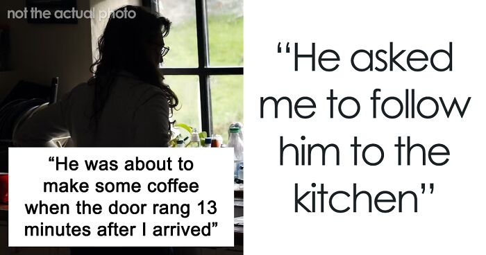 Woman Comes To Visit BF, He Makes Her Hide In The Kitchen When His Friends Come Over