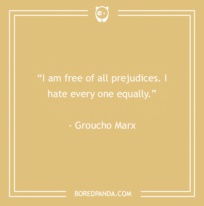 hate everyone equally quote