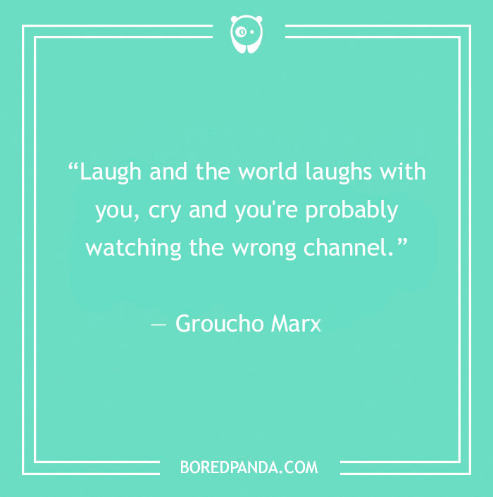 quote about laughing and crying