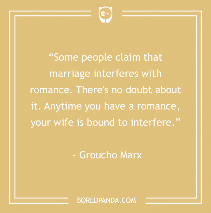 funny quote about marriage and romance
