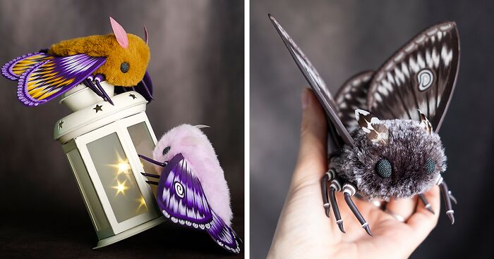 My 26 Fantasy Moth Dolls That Are Completely Handmade