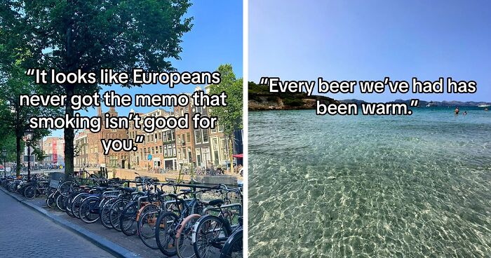 American Tourist Shares 22 Of Her Husband's Witty Remarks Whilst Traveling To Europe, Goes Viral