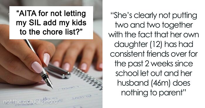 “Does This Work For You?”: Woman Adds Her Sister’s Kids To Her Chore List, They Don’t Even Live There