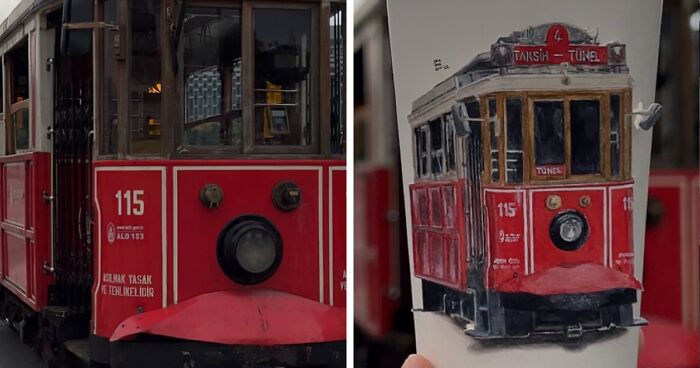 Landmarks Of Istanbul: I Travel Around The World And Create Paintings On Paper Cups (20 Pics)