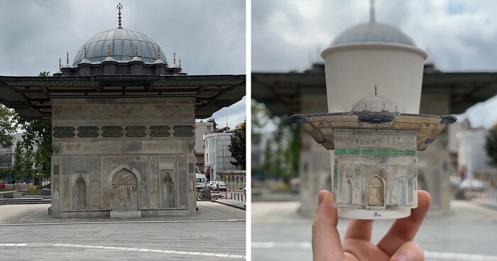 My 20 Unique Paintings Of Turkish Landmarks I Created On Paper Cups