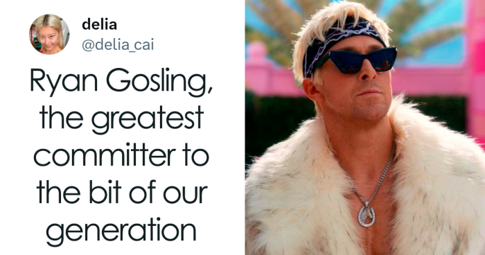 22 Best Twitter Reactions About How Ryan Gosling Was Built To Play Barbie’s Ken