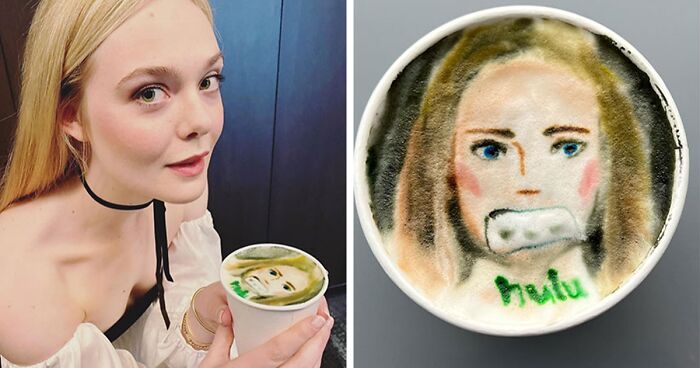 This Barista Brews Celebrity Portraits In Lattes That Are Almost Too Beautiful To Drink (39 Pics)