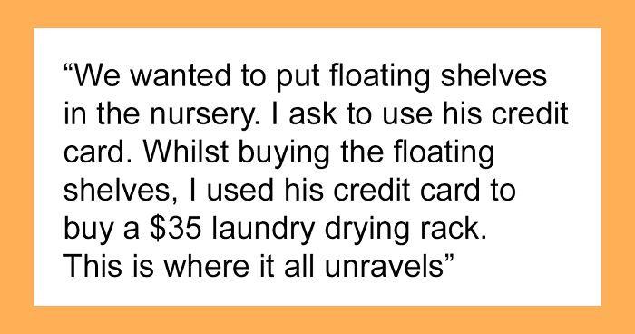 Pregnant Wife Spends $35, Furious Husband Refuses To Support Her 