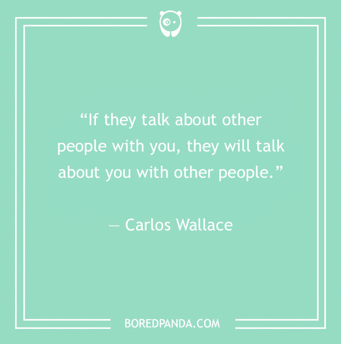 quotes about people talking about others