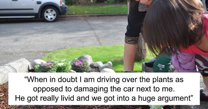 Kid’s Plant Project Gets Ruined By The Neighbor As Parents Insist On Keeping It In Her Parking Spot