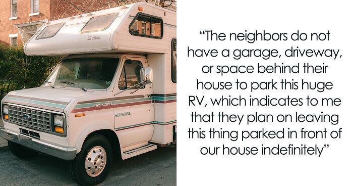 Woman Is Out Of Options After Huge RV Keeps Standing Parked In Front Of Her Home