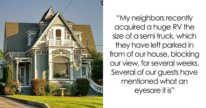 Parking-Less Neighbors’ Buy A Too-Big RV, Plop It Down In Front Of Another House