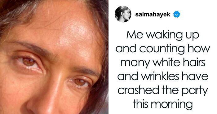 Salma Hayek, ‘The Most Beautiful Woman On The Planet’, Shows How To Rock Gray Hair 