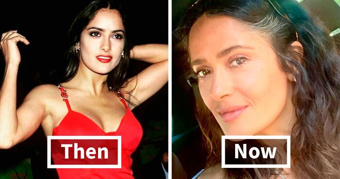 Salma Hayek Shares Some Tips For Hiding Silver Strands Despite Looking Ageless At 56