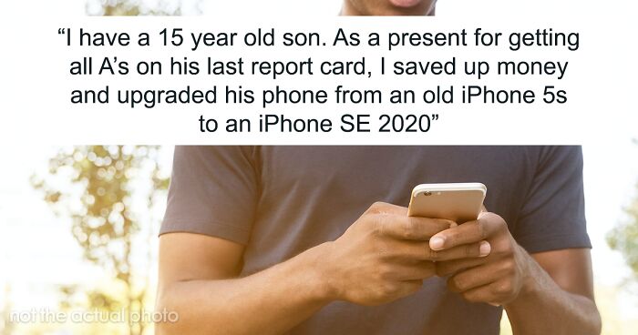 Parent Gives Teen Son A Flip Phone To Replace His iPhone He Broke On Purpose, Asks If It’s Too Harsh