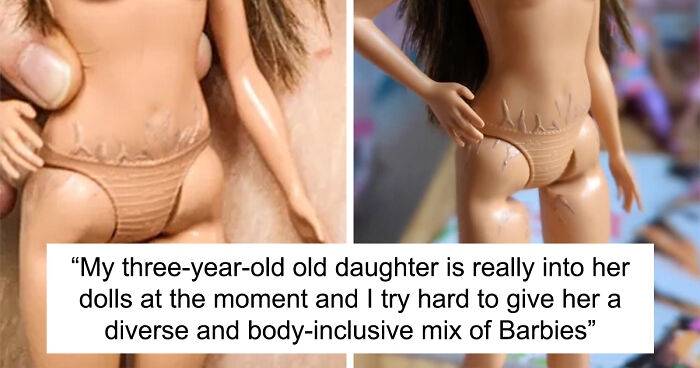 Video Of Mom Drawing Stretch Marks On Barbie Goes Viral