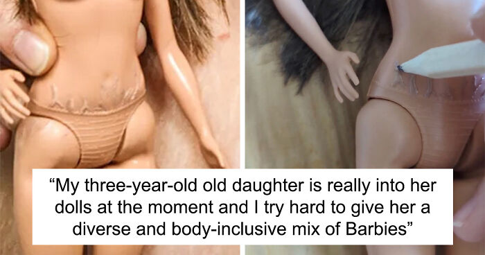 Mom Draws Stretch Marks On Daughter’s Barbie