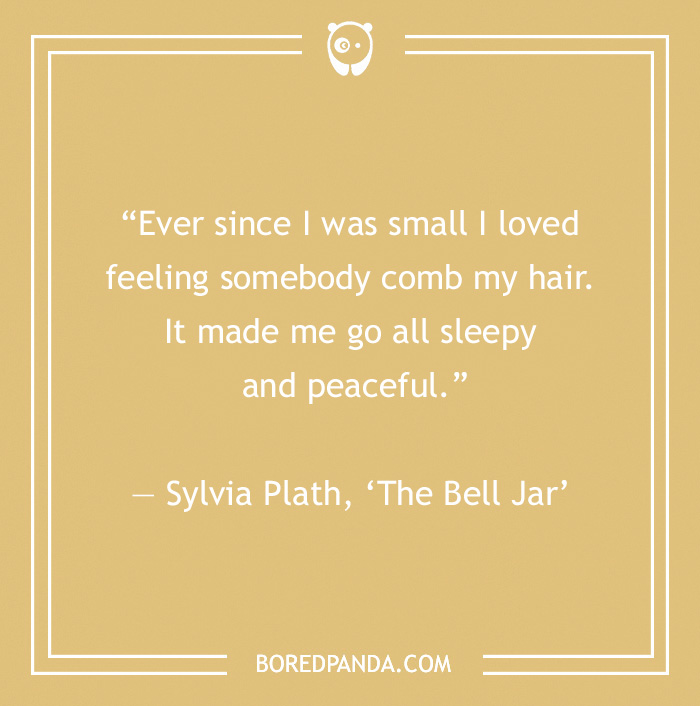 Sylvia Plath quote on introspection