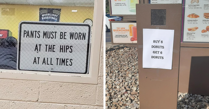 These 45 Signs Are As Useful As A Chocolate Teapot And People Couldn’t Resist Sharing Them