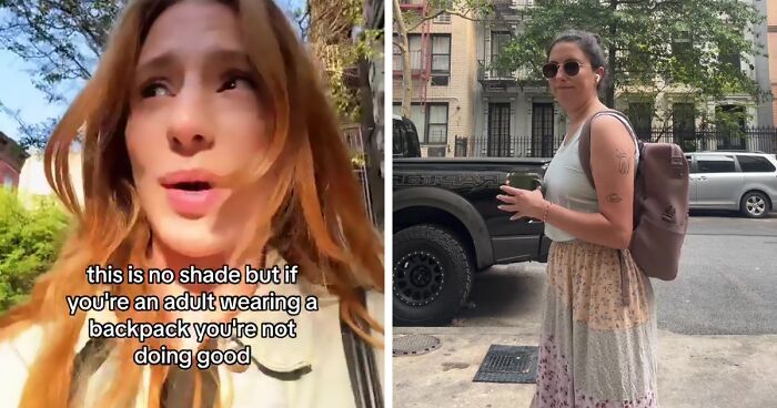 This Creator's Punch Towards Backpack-Wearing Adults Goes Wrong As She Gets Slated Online