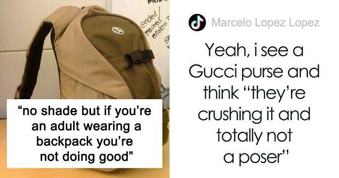 Joke About Adults Wearing Backpacks Didn’t Pass Vibe Check, Woman Gets Slammed Online