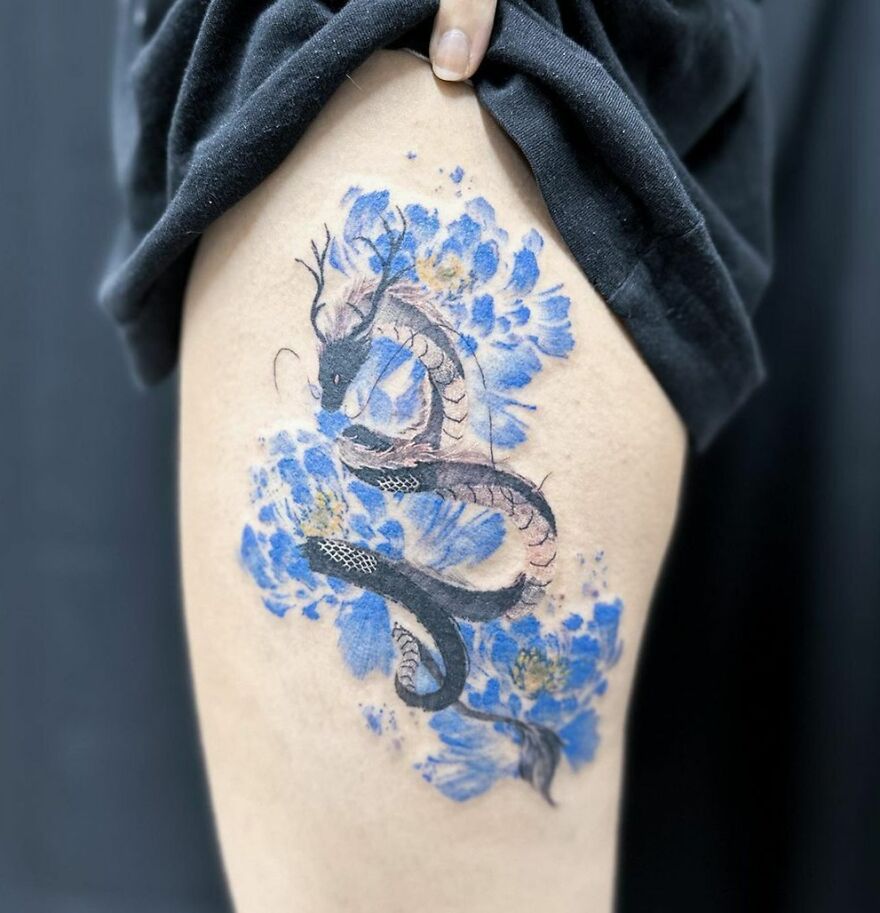 Dragon Tattoo Outlines – IMAGELLA