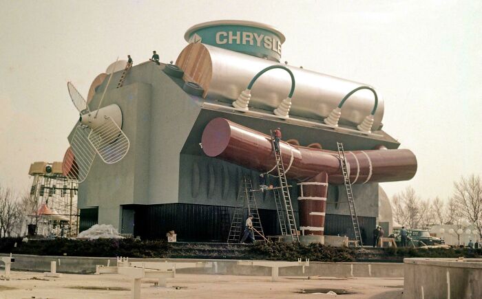 Chrysler Pavilion At The New York World's Fair, 1964