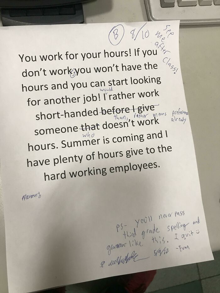 24 HILARIOUS Times People Rage Quit Their Job The Way Everyone's