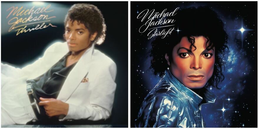 Michael Jackson, Thriller And Starlight