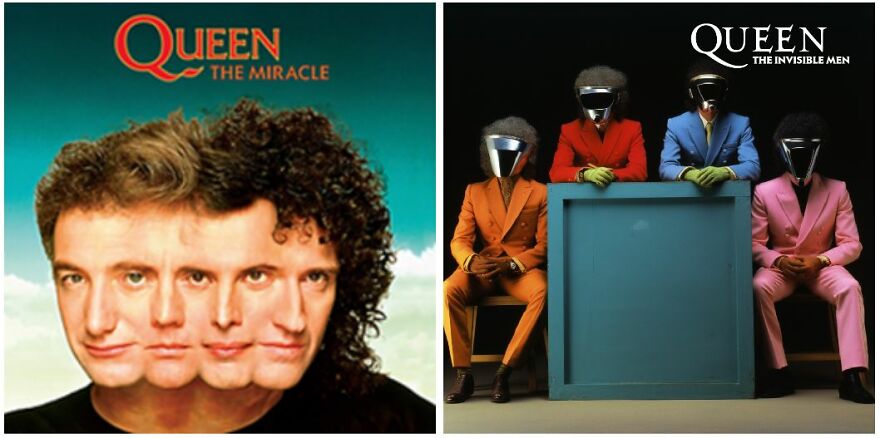 Queen , The Miracle And The Invisible Men