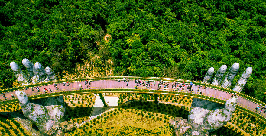 5 Enchanting Revelations Of Vietnam's Golden Bridge: Where Dreams Meet Reality (6 Pics)