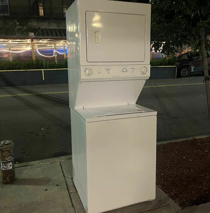 Stacked Washer And Dryer. Who’s Going To Find Out For Us If It Works??? 63 Roebling