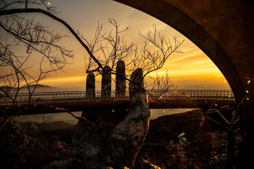 5 Enchanting Revelations Of Vietnam's Golden Bridge: Where Dreams Meet Reality (6 Pics)