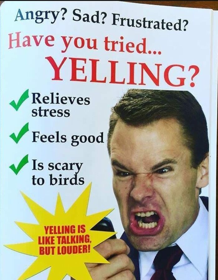 Stressed After A Long Day? Try Yelling Your Anger Away!