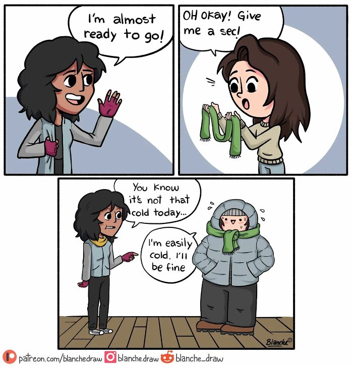 New Relatable Comics That Explore The Everyday Experiences Of Young Women