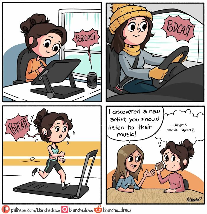 New Relatable Comics That Explore The Everyday Experiences Of Young Women