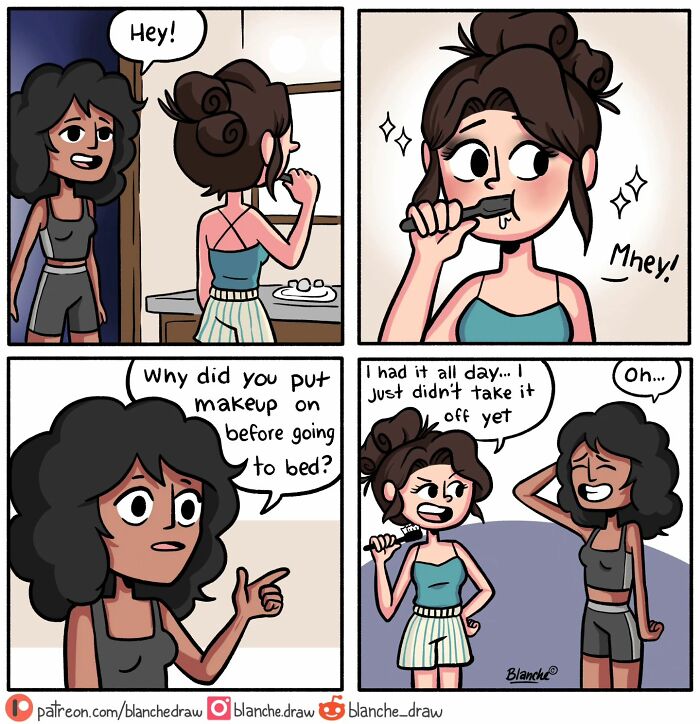 New Relatable Comics That Explore The Everyday Experiences Of Young Women