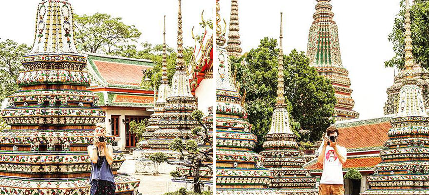 Thailand, Wat Pho Temple, Bangkok, June 8, 2015