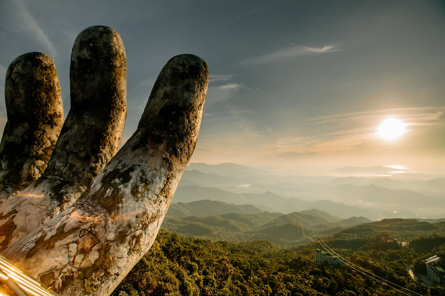 5 Enchanting Revelations Of Vietnam's Golden Bridge: Where Dreams Meet Reality (6 Pics)