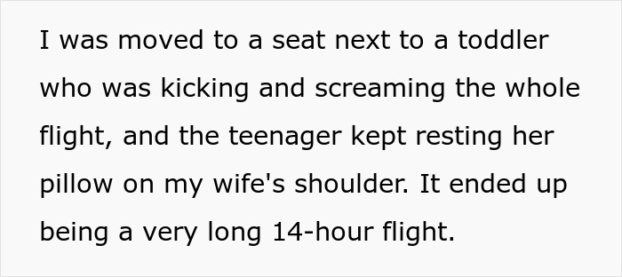 Man Discovers A Full-Grown Teen After Parents Begged For Him To Swap Plane Seats To Be Together