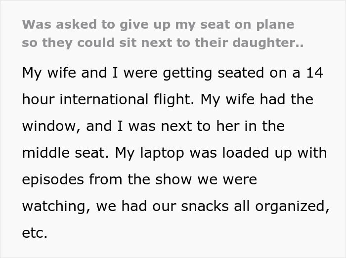 Man Discovers A Full-Grown Teen After Parents Begged For Him To Swap Plane Seats To Be Together