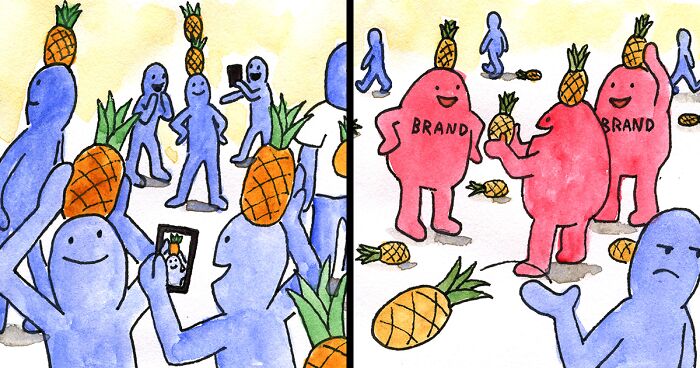 This Comic Artist Illustrates Today’s Society From A Millennial's Point Of View (47 Pics)