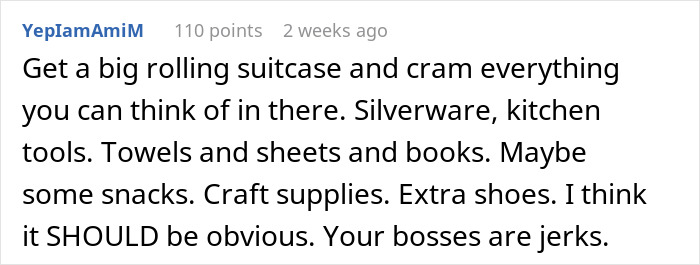 Woman Makes Sure The New Purse Check Rule At Work Makes Her Boss Very Uncomfortable