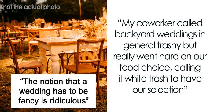 “We Were Rude Hosts For Serving ‘Commoner Food’”: Man Blasts Coworker Over Wedding Critique