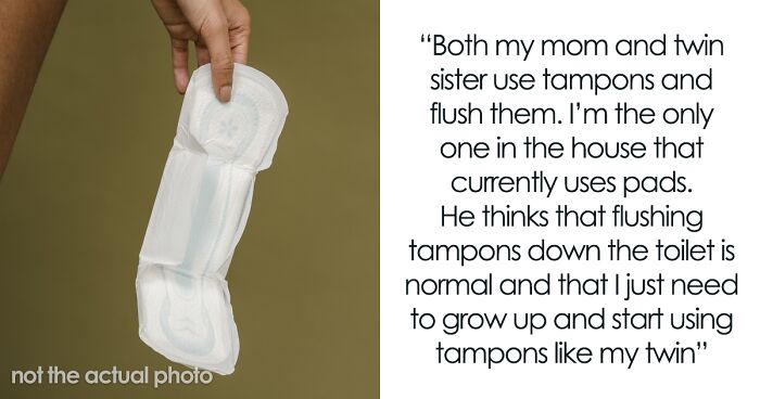 “Grow Up And Start Using Tampons”: Teen Bursts Into Tears At Dad’s Demands