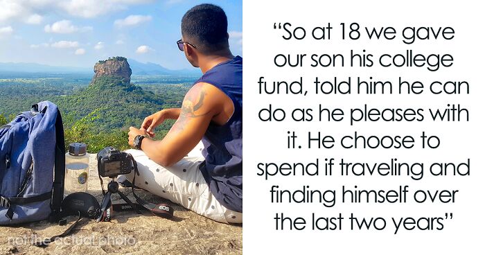 Parents Show Son That Actions Have Consequences After He Spent All His College Money On Traveling