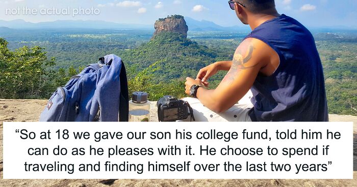 Parents Teach Son A Lesson After He Spent All His College Money On Traveling